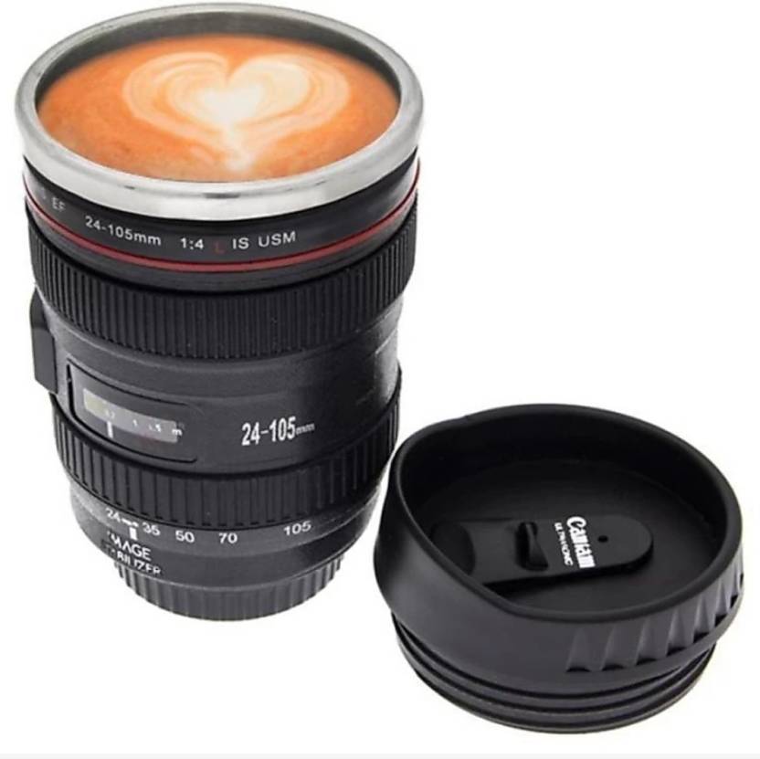 Camera Lens Mug Stainless Steel Tea - Coffee Mug