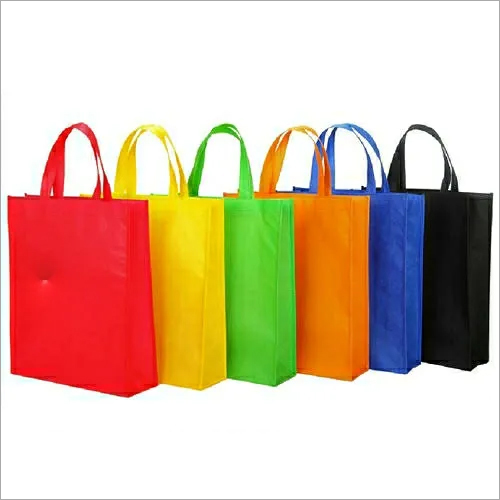 Customized Non Woven Shopping Bags - Multiple Sizes Available | Durable Handle Design for Apparel Industry