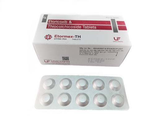 etoricoxib 60mg + Thicolchicoside 4mg tablets