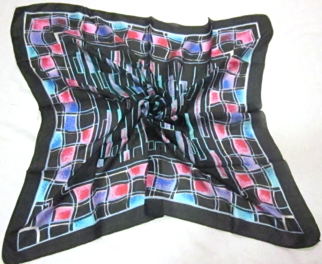 Silk Square Printed Scarves