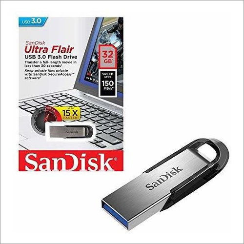 Sandisk Ultra Flair USB 3.0 Pen Drive By P R COMPUTERS AND PERIPHARALS