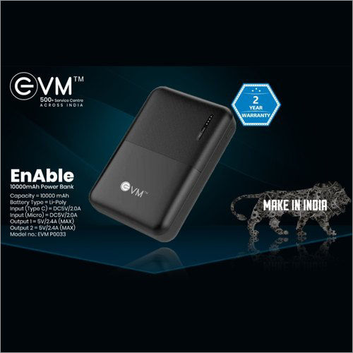 EVM Enable 10000mAh Power Bank