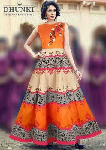 Ethnic Dhunki Designer Gown