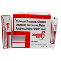 Clobetasole + Ofloxacin + Ornidazole + Itraconazole + Methyl Paraben + Propyl Paraben