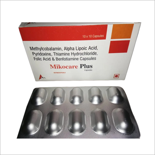 Methylcobalamin Alpha Lipoic Acid Pyridoxine Thiamine Hydrochloride Folic Acid And Benfotiamine Capsules