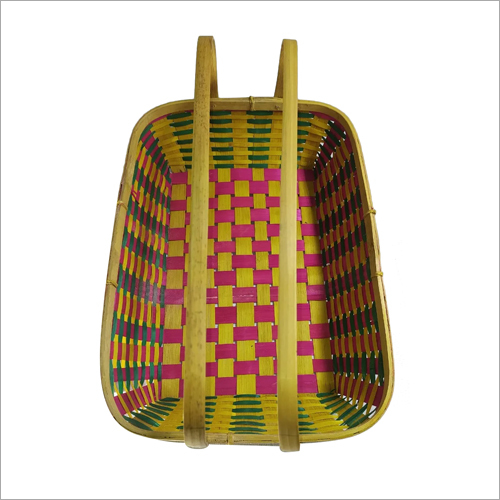 Bamboo Cane Basket