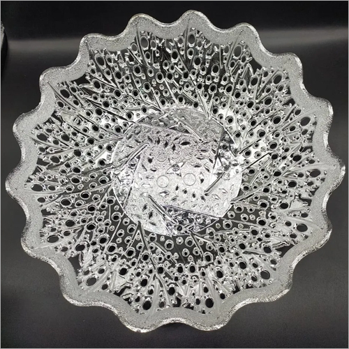 Gift Packing Silver Plastic Basket