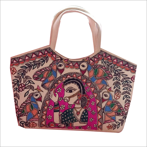 Multicolor Beautiful Birds And Bride Women Handbag
