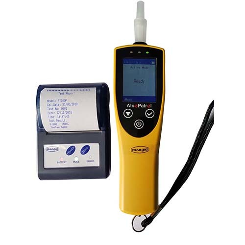 PT-4020 Quick Test / Non-Contact Breath Alcohol Analyzer With UK Fuel Cell Sensor