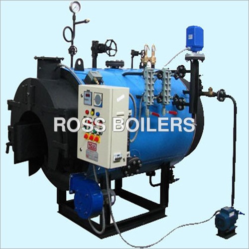RSW-Solid Fuel Fired 2 Pass Shell Type Flue Tube Steam Boilers