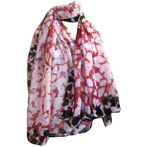 Flower Printed Voile Pareo