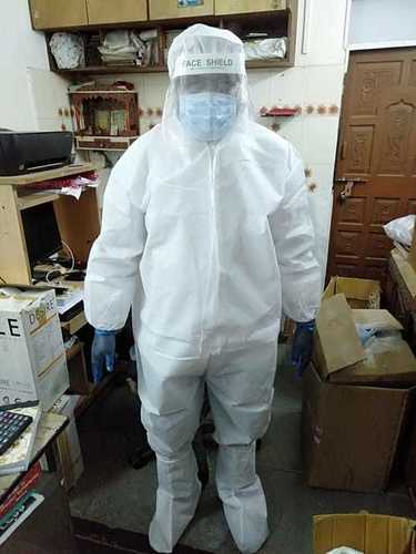 50 Gsm PPE Kit For Covid Protection (7 Products In The Kit By GOPESH UNIFORMS