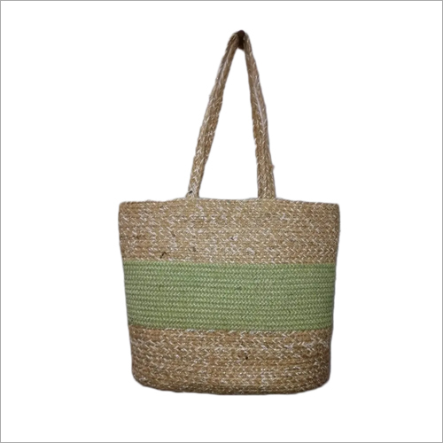 Braided Jute Shopping Bag