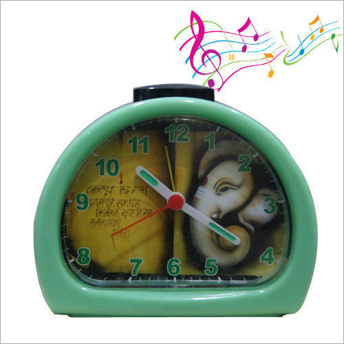 Religious Spiritual Mantra Chanting Customised Alarm Table Clock For Personal Corporate Gift