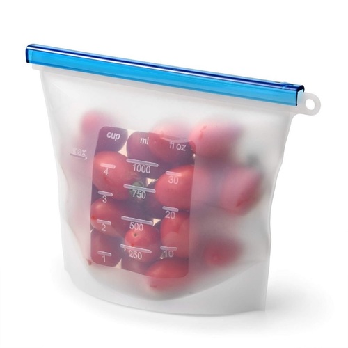 Silicone Airtight Food Storage Fridge Bag By NEWVENT EXPORT