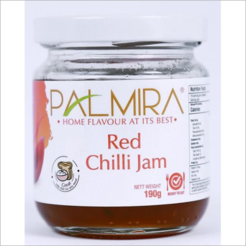 190 gm Red Chilli Jam By PALMIRA FOODS NETWORK