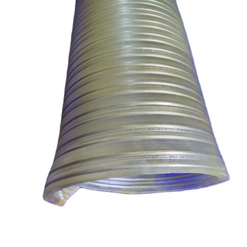 Anti static Pharma Hose Super Heavy Duty Double Stainless Steel INOX Wire Reinforced Duct Hose