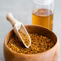 Brown Bee Pollen Or Flower Pollen
