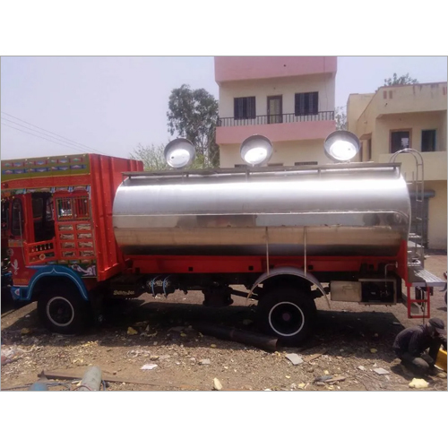 Stainless Steel Horizontal Milk Storage Tank