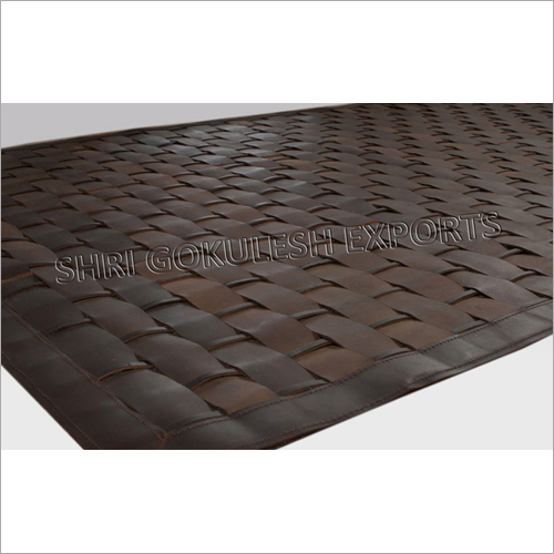 Pure Leather Mats Back Material: Woven Back