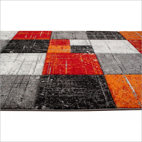 Wool Patchwork Rugs Back Material: Woven Back