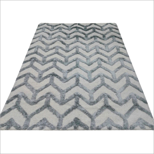 Chenille Shaggy Floor Rugs Back Material: Woven Back