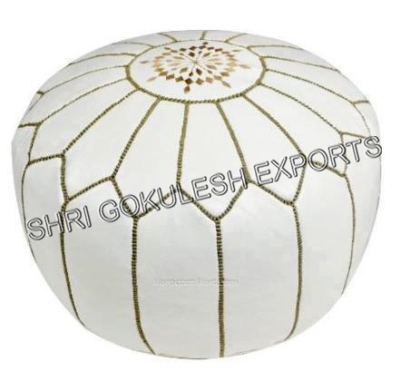 Fancy Morrocan Poufs And Ottoman