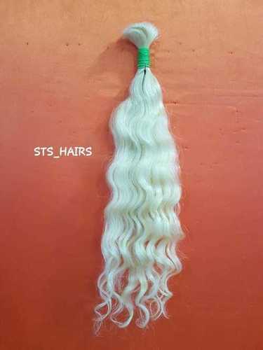 Indian Straight Blonde Bulk Hair Extenion