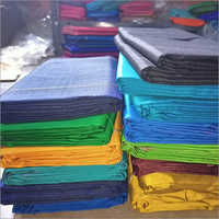 Coloured Tussar Silk Raw Fabric