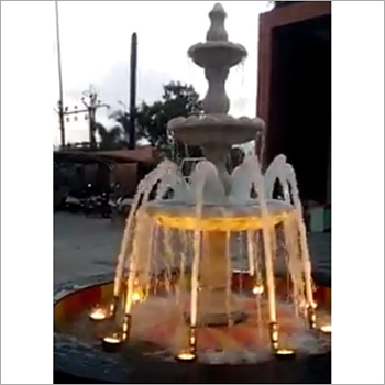 Foam Jets With Natural Sand Stone Outdoor Fountain