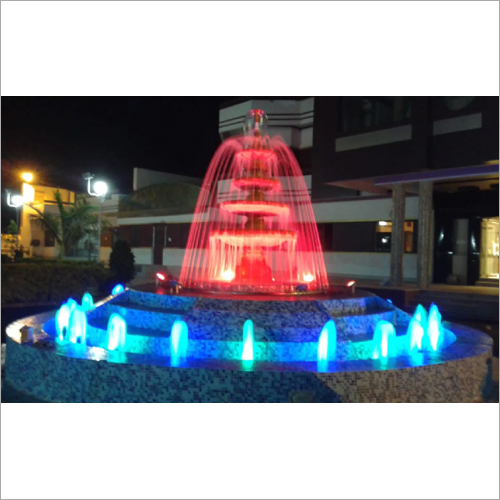 Ring Outdoor Lights Fountain