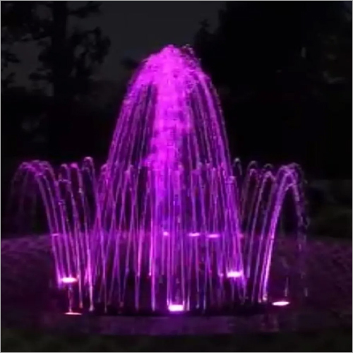 Rgb Inner Outer Ring Dome Outdoor Fountain