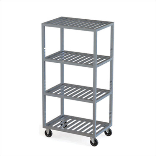 Portable Stainless Steel Rack Trolley