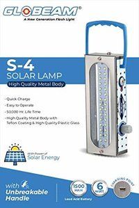 S-4 Solar Emergency Light