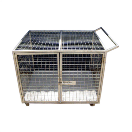 Stainless Steel Cage Trolley By SHRI HARBHAJAN APPLIANCES