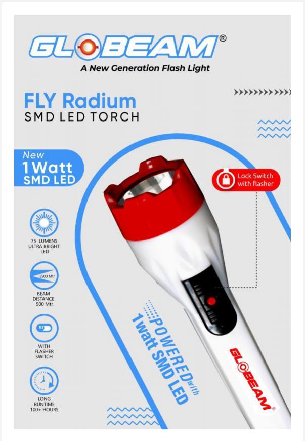 Globeam Fly Radium Battery Torch