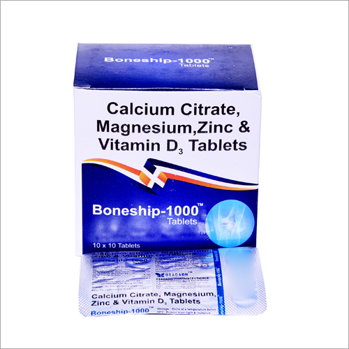 Calcium Citrate Magnesium Zinc And Vitamin D3 Tablets