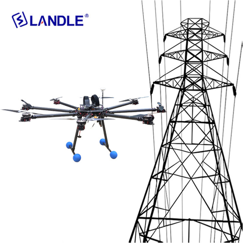 Hypld-8 High Performance Unmanned Aerial Vehicle For Line Cable Construction