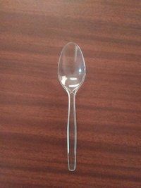 6 Inch Plastic Transparent Spoon