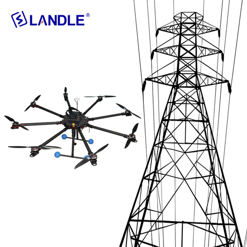 Hypld-8 Power Company Using Drones To String Power Lines