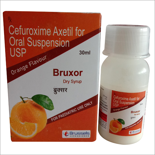 Bruxor Dry Syrup - 125mg/5ml Cefuroxime | Effective Antibiotic Treatment for Infections