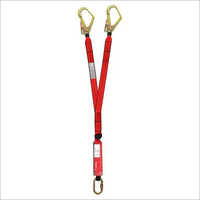Energy Absorbing Forked Lanyard - 1.5 Feet Length | Essential Safety Equipment Features