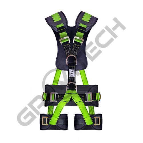 Gravitech Full Body Harness (Gi-7056) - Color: Red