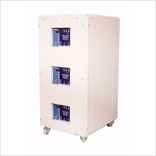 Three Phase Servo Controlled Voltage Stabilizer