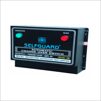 Black Industrial Automatic Changeover Switch