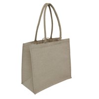 PP Laminated Juco Fabric Tote Bag