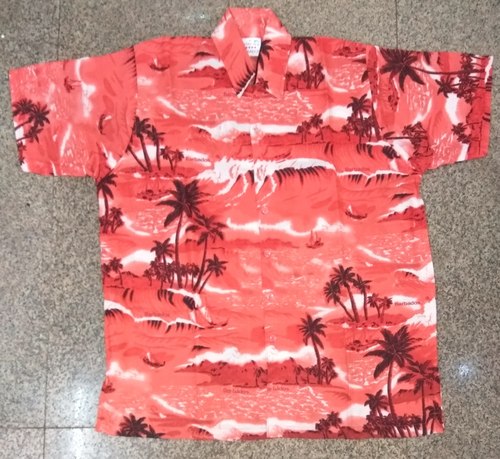 As Per Pic Polyester Beach Shirt