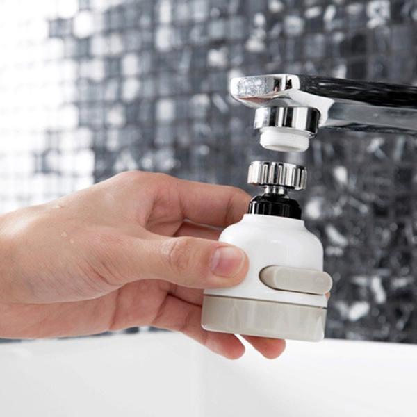 Rotating Faucet Shower Head