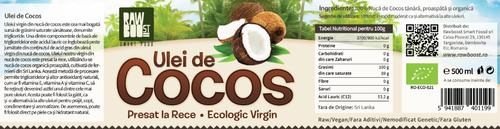 Shrink Labels For Coconut Oil Bottle