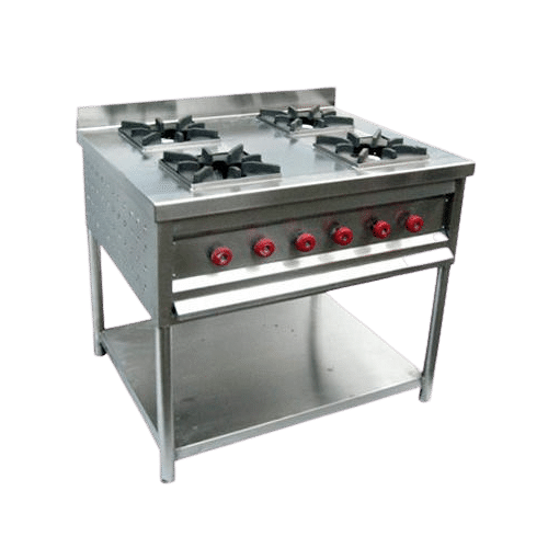 Four Burner Cooking Range